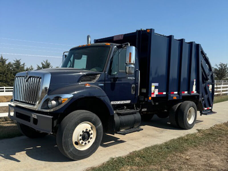 2009 International 16 Yd Heil 4000 Rear Loader